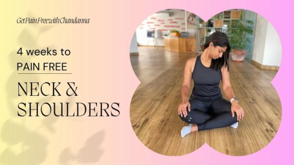 4 weeks to Pain Free Neck & Shoulders cover