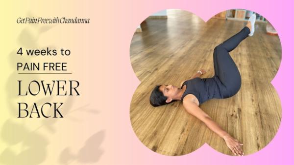 4 weeks to Pain Free Low Back - Low Back Love cover