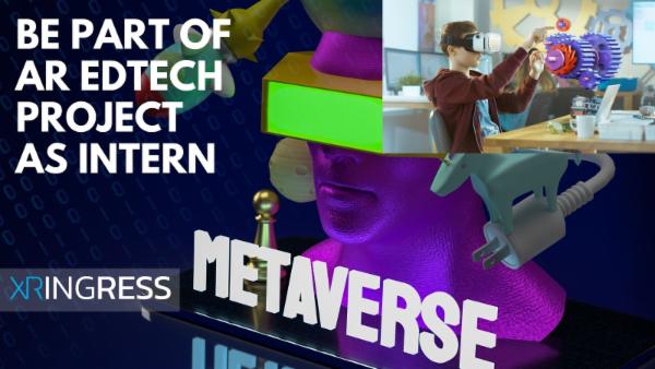 AR EdTech Project Internship program cover