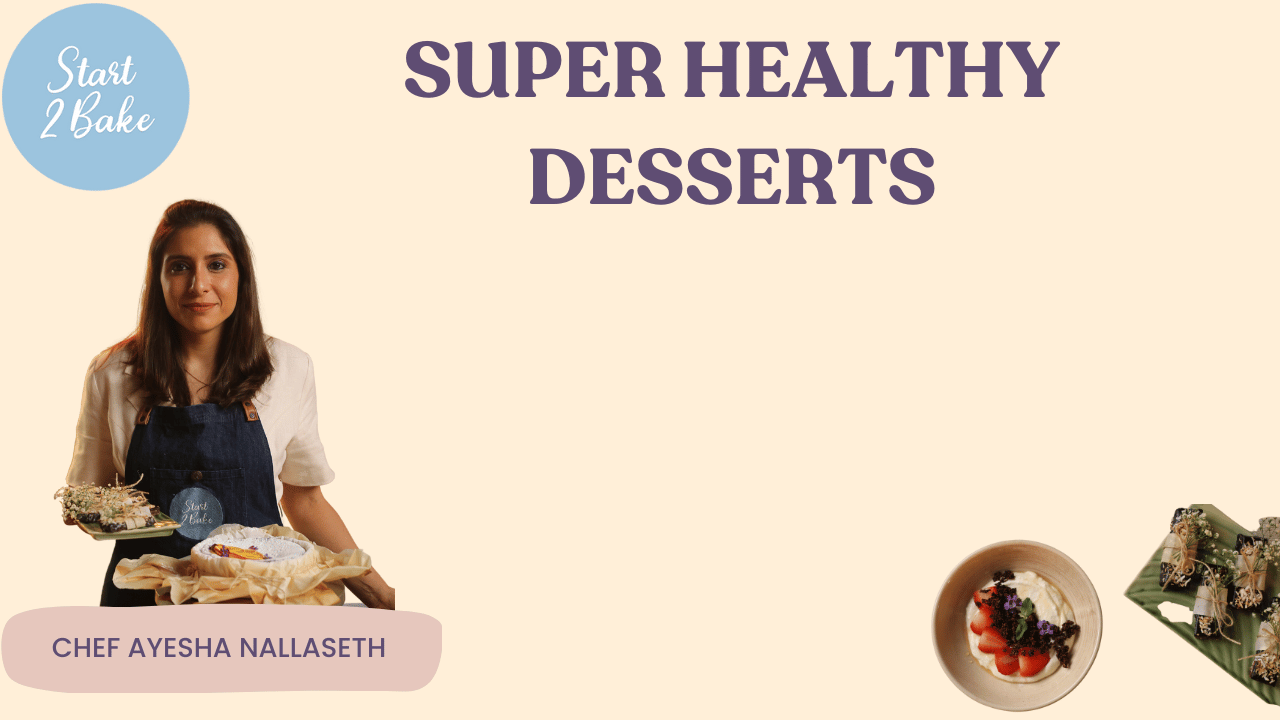 Super Healthy Desserts cover