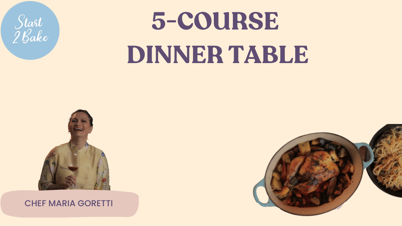5-Course Dinner Table cover