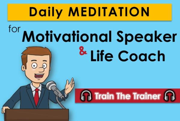 Meditation for Motivational Speaker / Life Coach cover