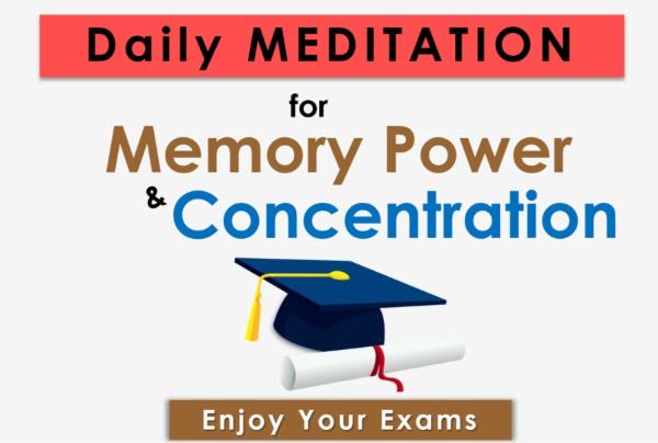 Concentration & Memory Meditation for Students cover