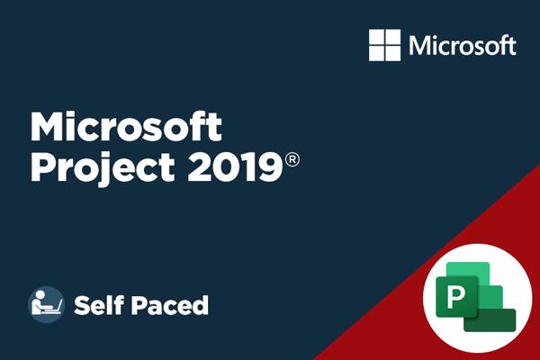 MS Project 2019 - Self Paced cover