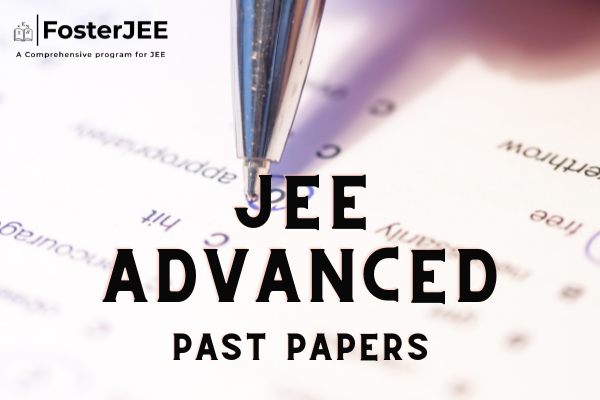JEE Advanced Past Papers cover