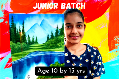 Kid Art Classes Batch Age 10 to 15 years cover