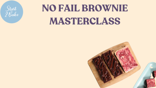 No-Fail Brownie Masterclass cover