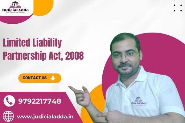 Limited Liability Partnership Act, 2008 cover