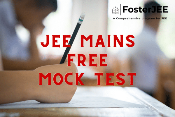 JEE Mains Free Mock Test - 2024 cover