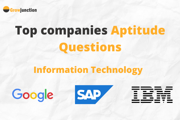 Top Companies Aptitude Questions - IT cover