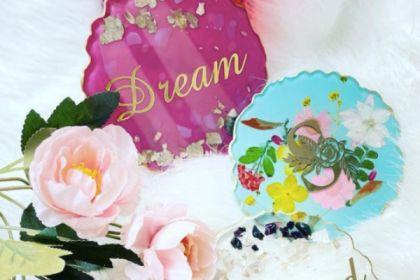 Recording - Resin Art on Coasters cover