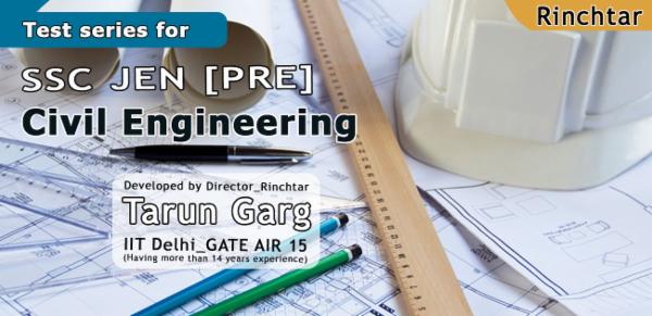 SSC JEN (PRE) test series-Civil engineering cover