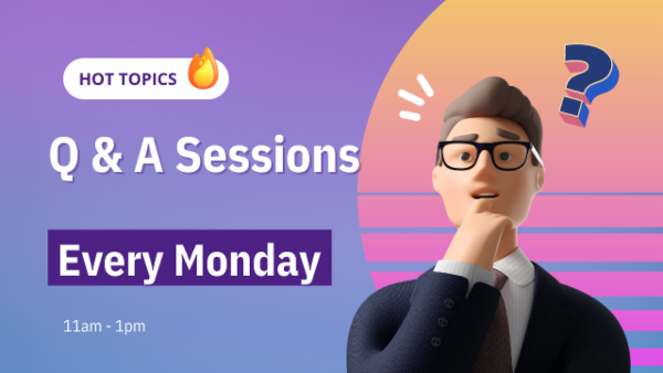 ASK US ANYTHING - LIVE EVERY MONDAY AT 11AM cover