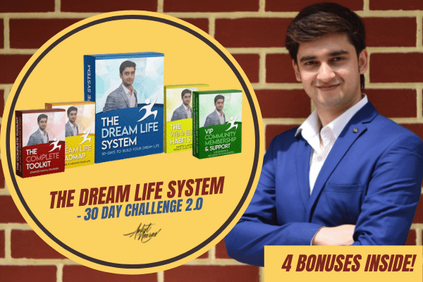 The Dream Life System - 30 Day Challenge 2.0 (Bonuses Inside!) cover