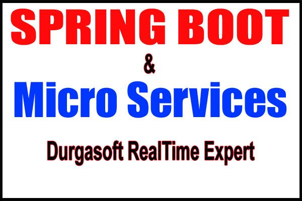 Spring Boot and Micro Services Awareness Course cover