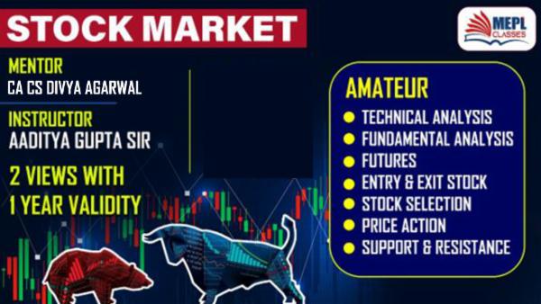 STOCK MARKET - AMATEUR COURSE - FOR LAPTOP/DESKTOP (WINDOWS ONLY) cover