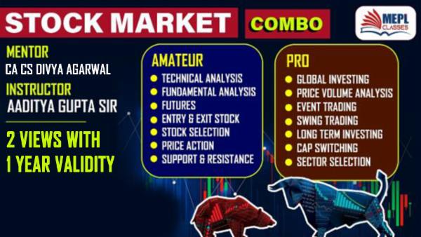 STOCK MARKET - COMBO ( AMATEUR + PRO ) COURSE - FOR LAPTOP/DESKTOP (WINDOWS ONLY) cover