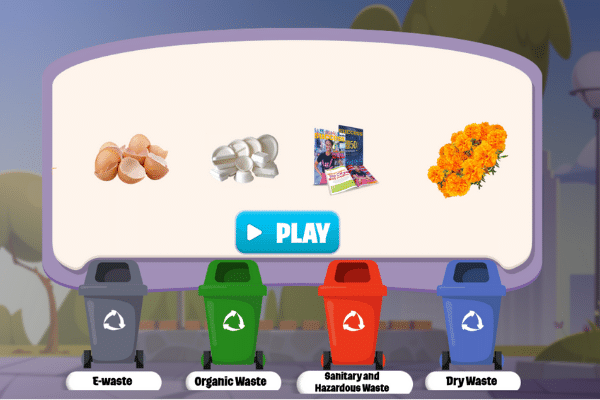 Sort your waste cover