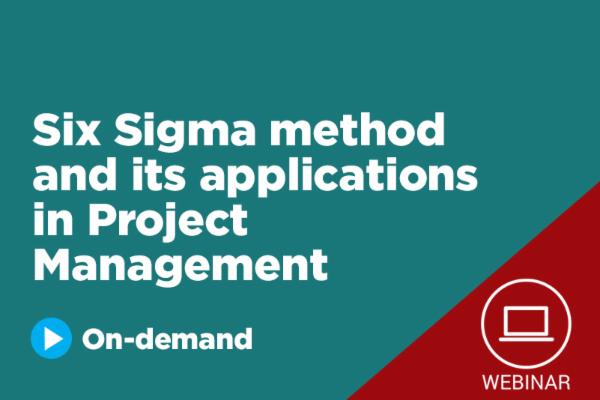 Six Sigma method and its applications in Project Management cover