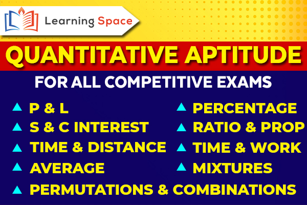 Quantitative Aptitude cover