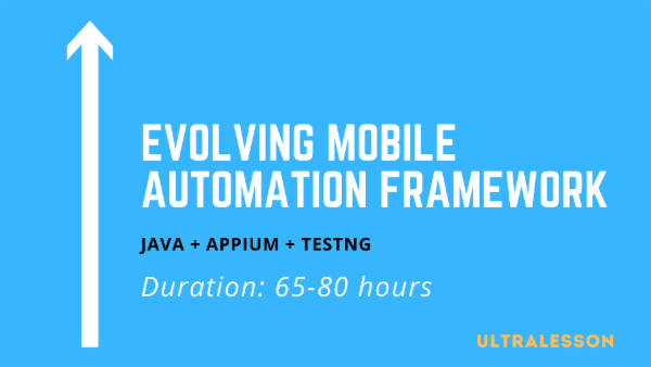 Evolution of Mobile Automation Framework cover