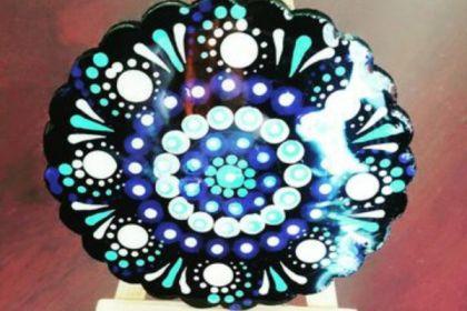 Recording - Evil eye Dot Mandala on Coasters cover