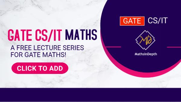 Gate CS/IT Maths cover