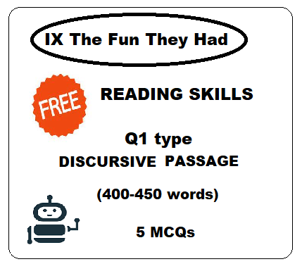 The Fun They Had -READING Q 1 type cover