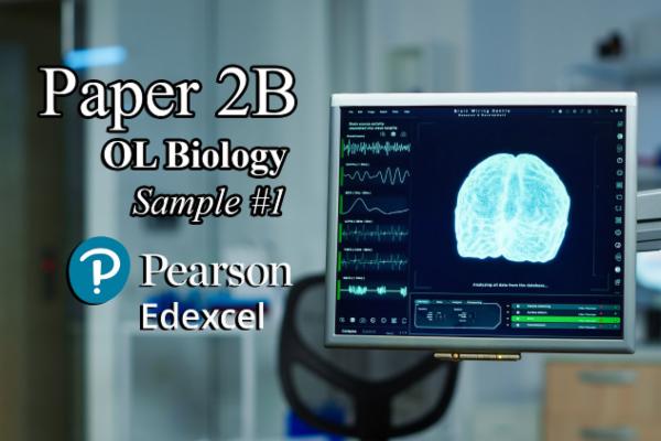 Sample 1 PAPER 2B - OL Biology EDEXCEL cover