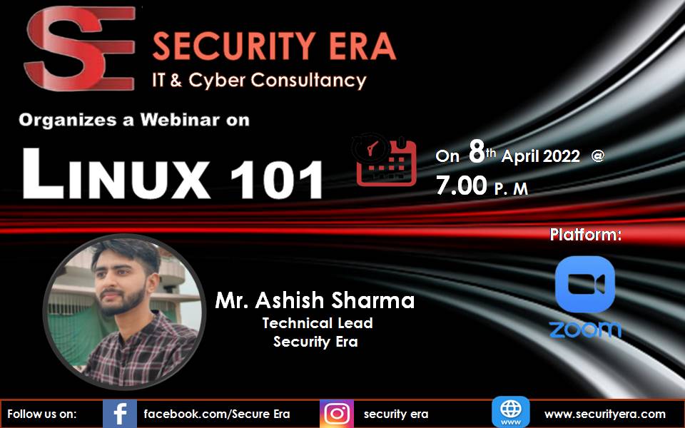 Webinar : Linux 101 cover