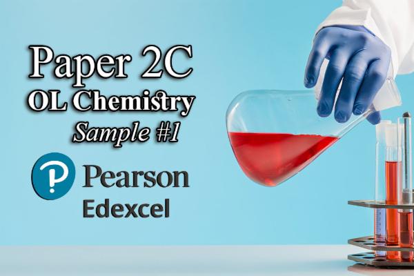 Sample 1 PAPER 2C - OL Chemistry EDEXCEL cover