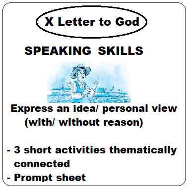 Letter to God-SPEAKING SKILLS cover