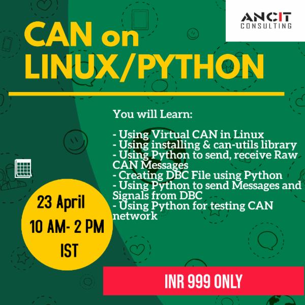 CAN on LINUX/PYTHON cover