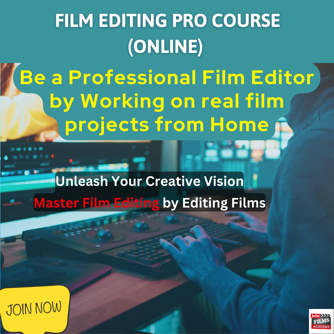 ONLINE FILM EDITING PRO COURSE JOINFILMS ACADEMY
