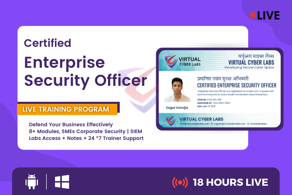 Certified Enterprise Security Officer V2(LIVE) cover