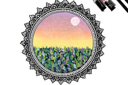 Recording - Gouache Mandala Making cover