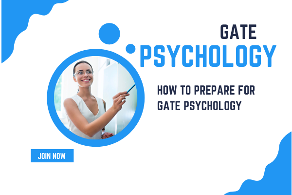 How to Prepare GATE Psychology cover