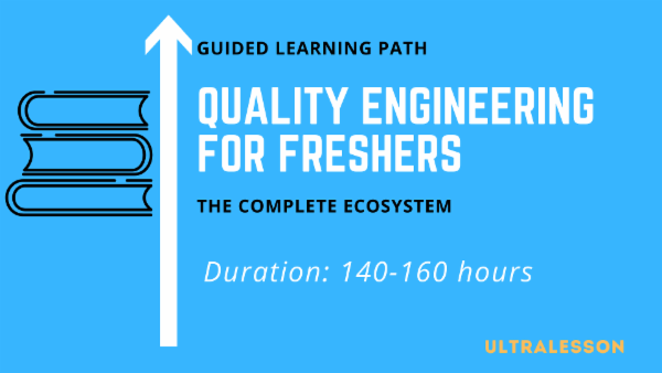 Quality Engineering Freshers Learning Path cover