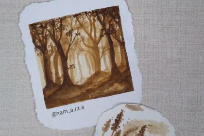 Recording - Landscape Painting with Coffee cover