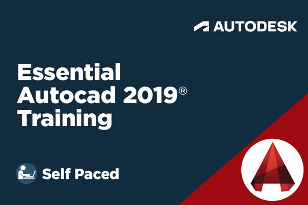 Essential Autocad 2019 Training - Self Paced cover