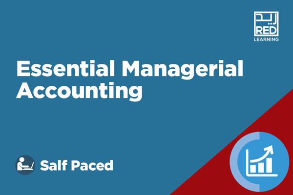 Essential Managerial Accounting - Self Paced cover