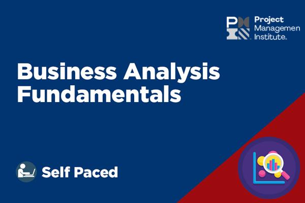 Business Analysis Fundamentals - Self Paced cover