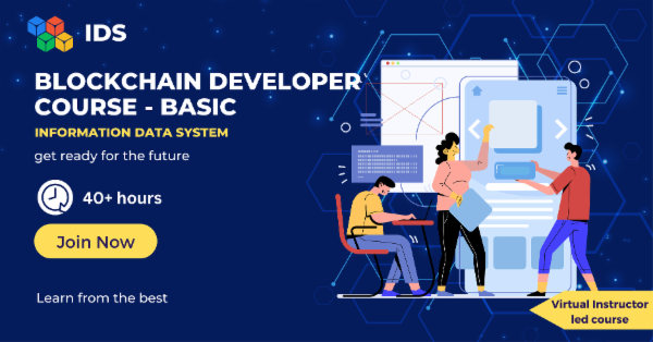 Blockchain Developer Course - Basic cover