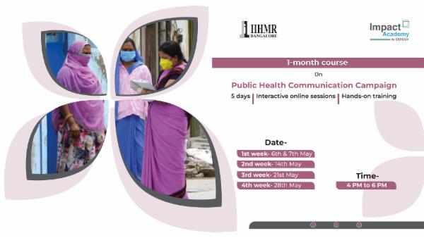 1-month course on Public Health Communication Campaign cover