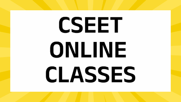 CSEET Online Video Classes cover