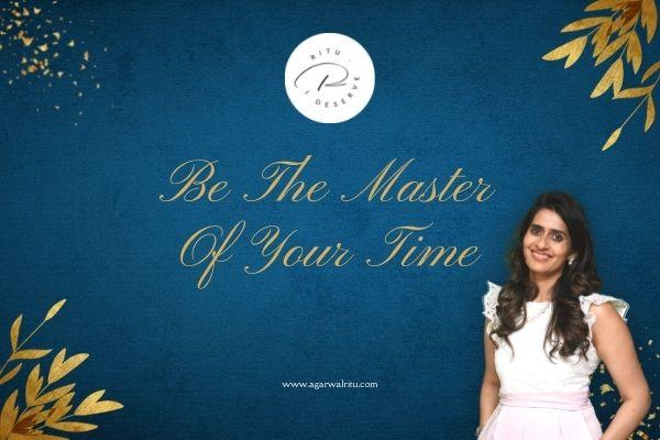 Be The Master Of Your Time cover