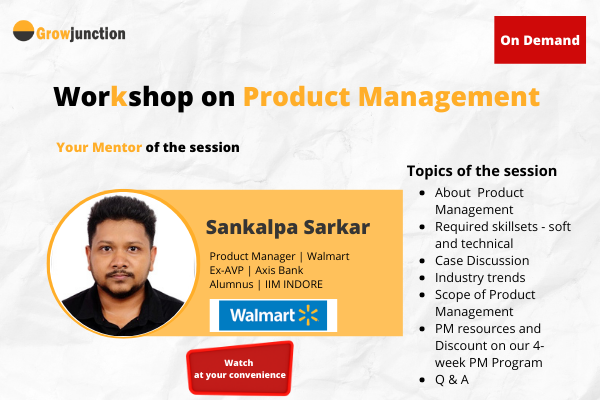 Product Management Workshop by Walmart Product Manager cover