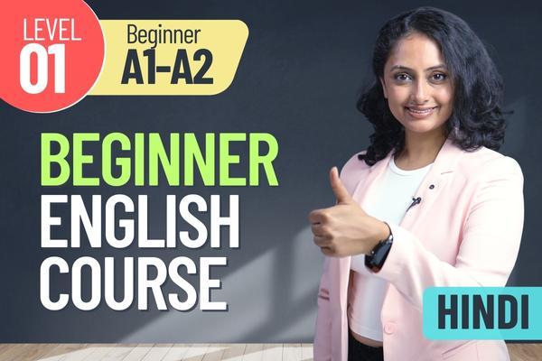 Beginner English Course - Level A1 cover