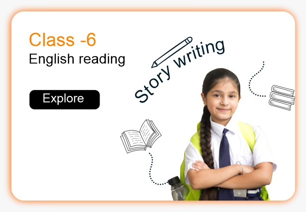 class 6 | English cover