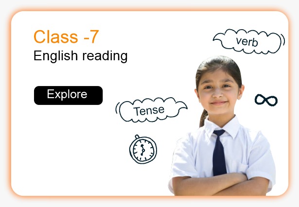 class 7 | English cover